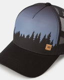TenTree Juniper Altitude Hat - Meteorite Black/White