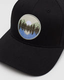 TenTree Lake Patch Elevation Hat - Meteorite Black/Light