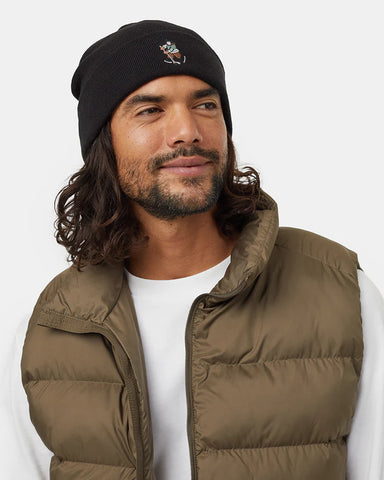 Tentree Kurt Sasquatch Beanie - Meteorite Black/Hockey