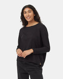 Tentree Plateau Longsleeve - Meteorite Black
