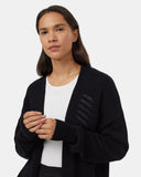 TenTree Prairies Cardigan- Meterorite Black