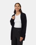TenTree Prairies Cardigan- Meterorite Black