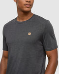 Tentree Baker T-Shirt - Meteorite Black Heather