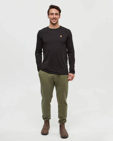 Tentree Baker Longsleeve - Meteorite Black