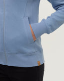 TenTree Elm Zip Hoodie - Lakeside Blue