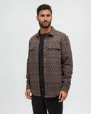 Ten Tree Quilted Colville Shacket- Ashwood Heather/Plateau