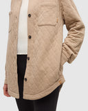 Tentree Dunes Shacket - Birchwood Heather