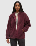 Tentree Kincaid Full Snap - Deep Burgundy