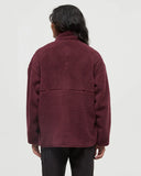 Tentree Kincaid Full Snap - Deep Burgundy