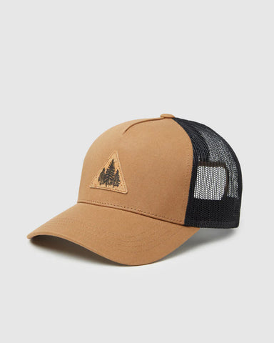 Tentree Pine Trio Altitude Hat - Camel/Cork Patch