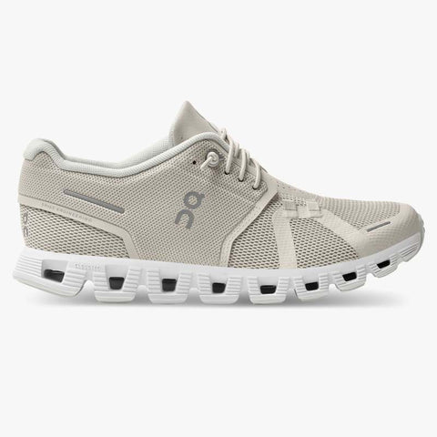 ON Women's Cloud 5 - Pearl/White