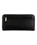 Guess Adelard Slg Large Zip Around - Black