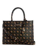 Guess Silia 2 Comp Tote Bag - Espresso Logo