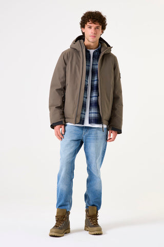 Garcia Men's Outdoor Jacket - Dark Vetiver