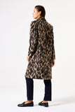 Garcia Printed Coat - Brown