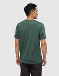 Tentree Bear Claw T-shirt - Forest Pine Heather/Birchwood