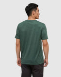 Tentree Bear Claw T-shirt - Forest Pine Heather/Birchwood