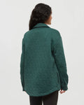 Tentree Dunes Shacket - Forest Pine Heather