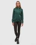 Tentree Women's Elm Zip Hoodie - Forest Pine