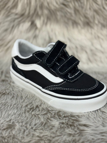 Vans Kid's Brooklyn Ls V - Black White