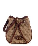 GUESS Samantha Mini Drawstring Bucket- Light Vintage