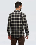 Tentree Kapok Flannel Colville - Warm Oak/Dusk Plaid