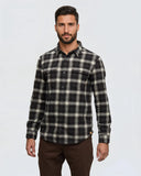 Tentree Kapok Flannel Colville - Warm Oak/Dusk Plaid