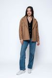 ORB Samantha Top Coat- Camel