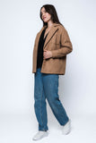 ORB Samantha Top Coat- Camel