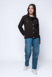 ORB Amy Workwear Jacket- Mini Houndstooth