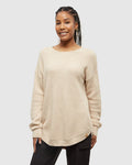 Tentree Broughton Sweater - Warm Oak Heather