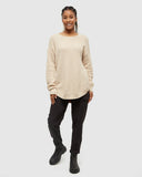 Tentree Broughton Sweater - Warm Oak Heather