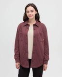 TenTree Dunes Shacket- Mauve Stone