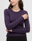 Ten Tree Newell Long Sleeve- Plum Royale