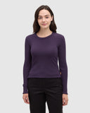 Ten Tree Newell Long Sleeve- Plum Royale