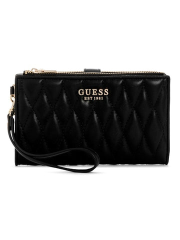 Guess Valla SLG Double Zip Organizer - Black