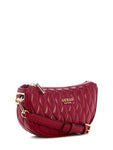 Guess Valla Mini Top Zip Shoulder Bag - Red