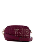 Guess Edita Mini Camera Bag - Burgundy
