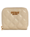 Guess Giully Slg Small Zip Around - Almond