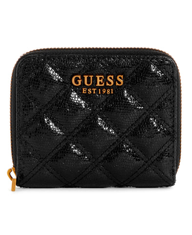 Guess Giully Slg Small Zip Around - Black