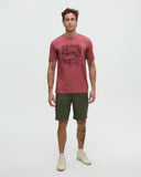 TenTree Getaway T-Shirt - Rosewood/Graphite