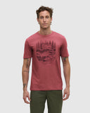 TenTree Getaway T-Shirt - Rosewood/Graphite