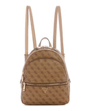 GUESS Manhattan Large Backpack- Latte Logo