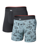 SAXX- 2 Pack Vibe Extra Soft Comfort- Desert Daydream/ Faded Black