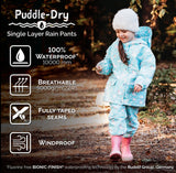 Jan & Jul Puddle-Dry Rain Pants - Black