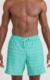 SAXX Oh Buoy 2N1 7" SwimShort- Island Lineup-Surf Blue