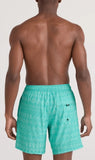 SAXX Oh Buoy 2N1 7" SwimShort- Island Lineup-Surf Blue