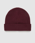 Tentree Wool Kurt Beanie - Deep Burgundy