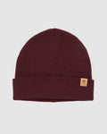 Tentree Wool Kurt Beanie - Deep Burgundy