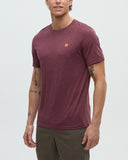 TenTree Baker T-Shirt - Rosewood Fleck